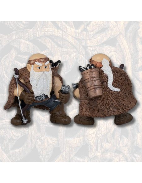 Viking archer resin figure (10.5 cm.)