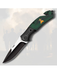 Albainox Green Rescue Knife Spanish Legion (19.6 cm.)