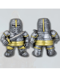 Medieval warrior resin figure with sword (10.5 cm)