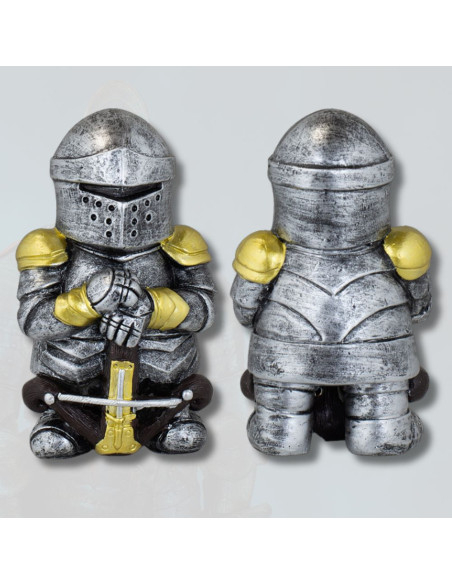 Medieval warrior resin figure with...