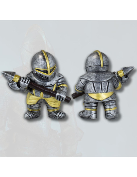 Medieval warrior resin figure with...