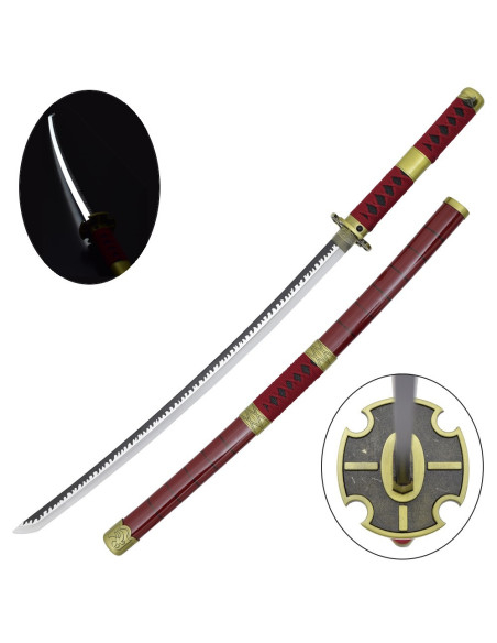 Zoro's Sandai Kitetsu LED Katana -...