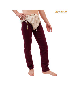 Medieval legs in wool model Oswald