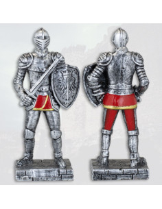 Medieval warrior resin figure with sword (8.5 cm.)