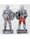 Medieval warrior resin figure with sword (8.5 cm.)