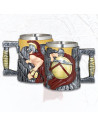 Spartan Helmet Decorated Resin Mug (12.5 cm)