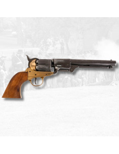 Aged black Confederate revolver, USA 1860