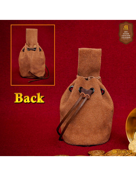 Medieval pouch for reenactors - brown