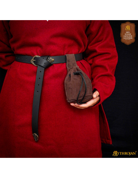 Medieval pouch for reenactors - dark...