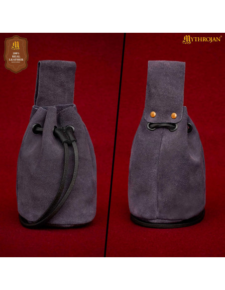 Medieval pouch for reenactors - dark...