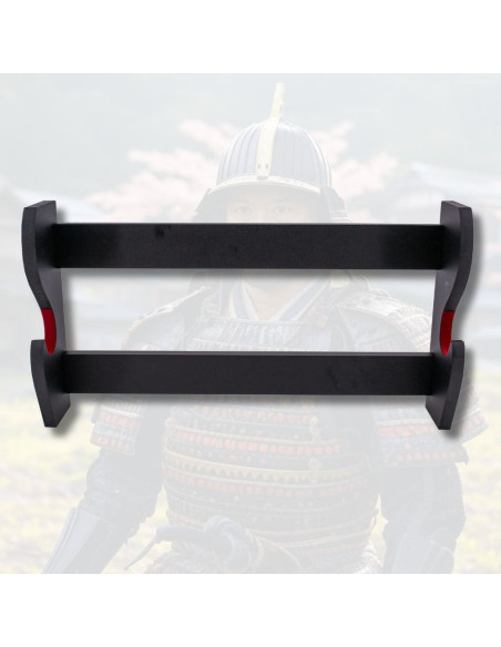 Wall-Mounted Wooden Stand for 1 Katana