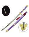 Zoro's Purple Enma Katana from One Piece with Light