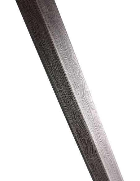 Jian sword, Damascus steel