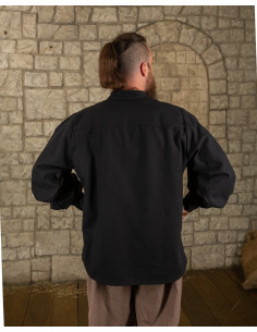 Medieval Bartold Shirt in black 2