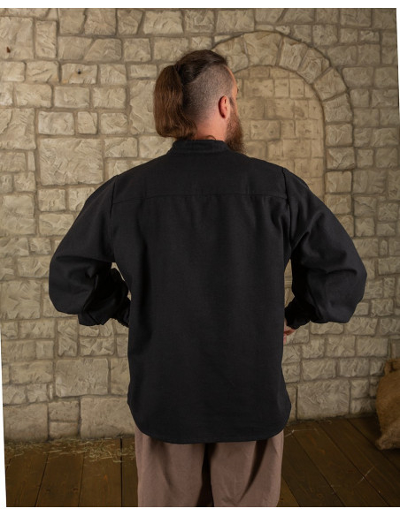 Medieval Bartold Shirt in black