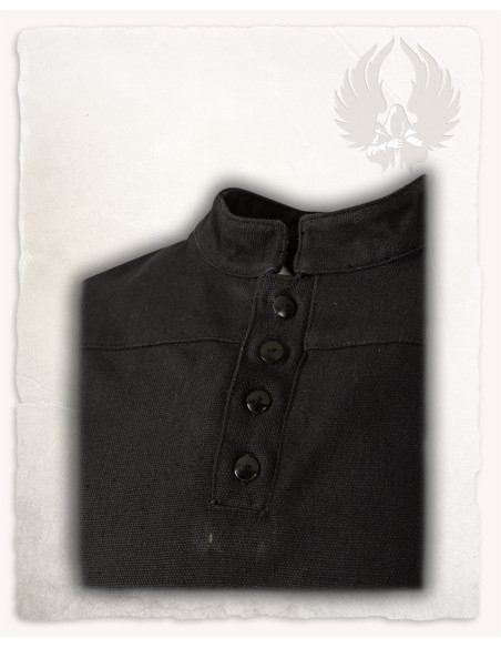 Medieval Bartold Shirt in black
