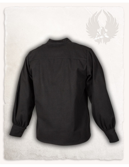 Medieval Bartold Shirt in black