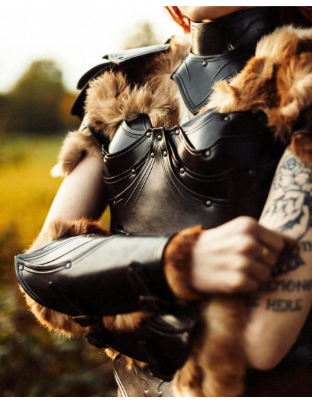 Medieval leather bracelets model...