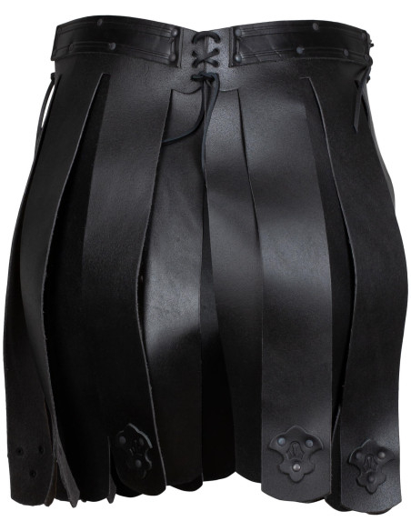 Medieval leather skirt model Lilith,...