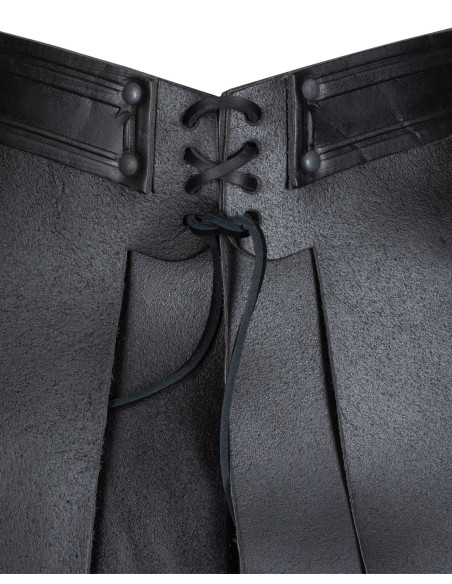 Medieval leather skirt model Lilith,...