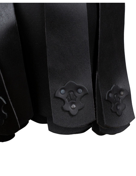 Medieval leather skirt model Lilith,...