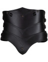 Medieval leather corset model Lilith, black color