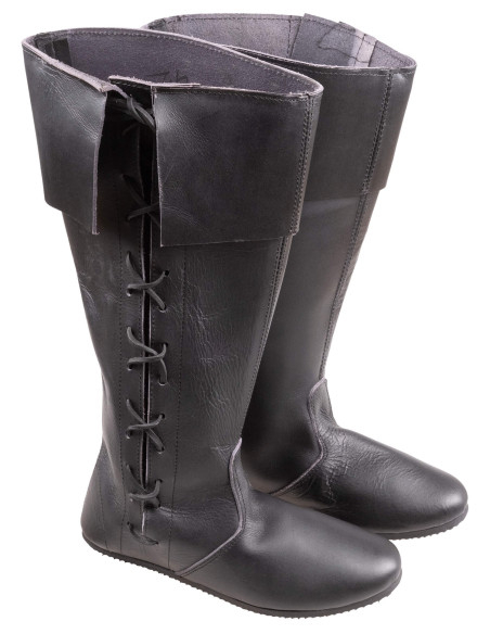 Medieval boots model Tilly, black