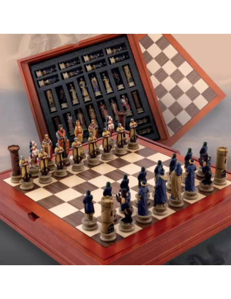 Moors and Christians chess handmade