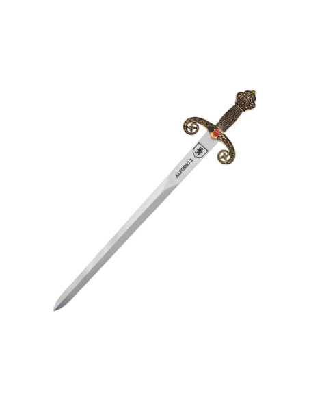 Alfonso X sword letter opener