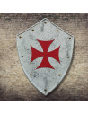 Templar shield cross Pate