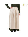 Medieval apron from the 14th-15th centuries, natural color