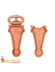 Celtic bronze buckle for medieval belts 2