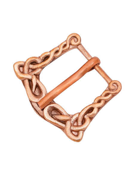 Classic bronze buckle with Celtic... Classic bronze buckle with Celtic...