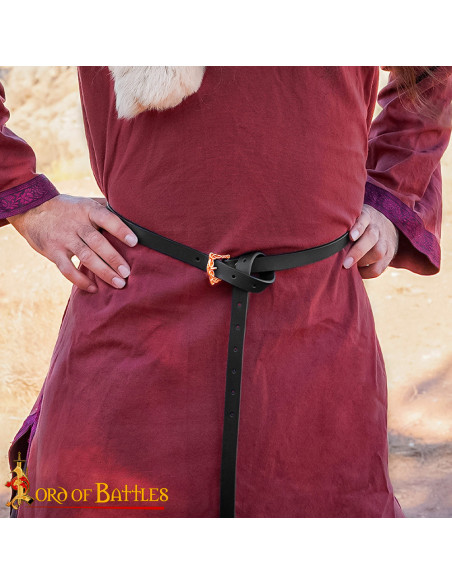 Classic bronze buckle with Celtic... Classic bronze buckle with Celtic...