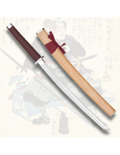 Wakizashi for practice aluminum blade (68 cm.)