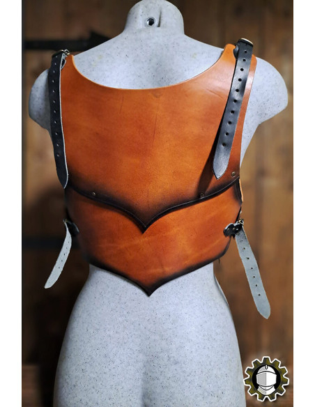 Medieval leather corset model Senua,...