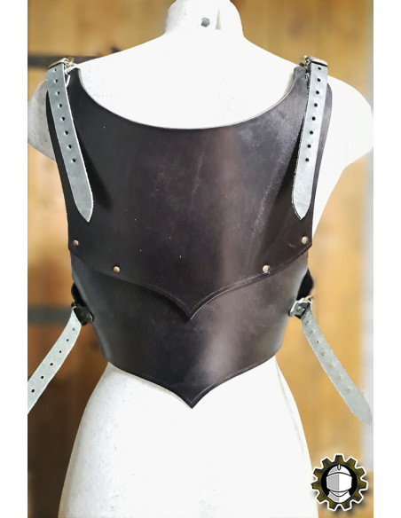 Medieval leather corset model Senua,...