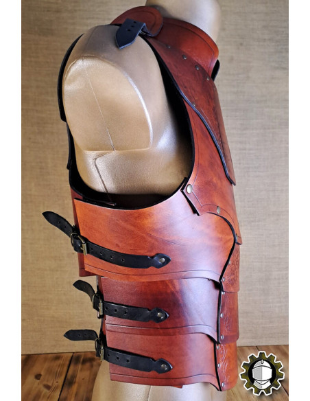 Medieval leather breastplate model...