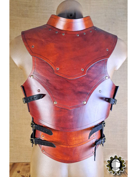 Medieval leather breastplate model...