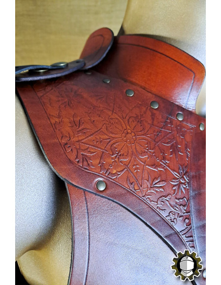 Medieval leather breastplate model...
