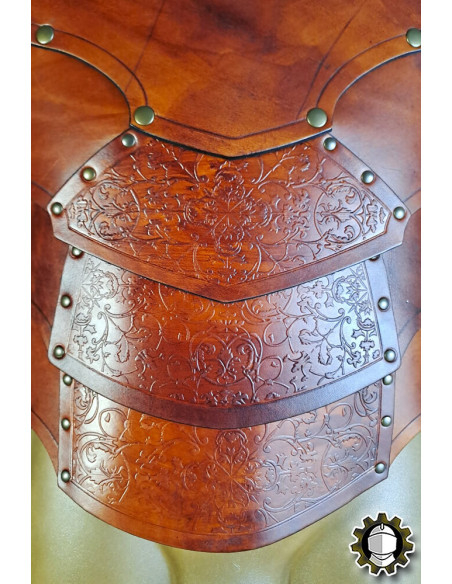 Medieval leather breastplate model...