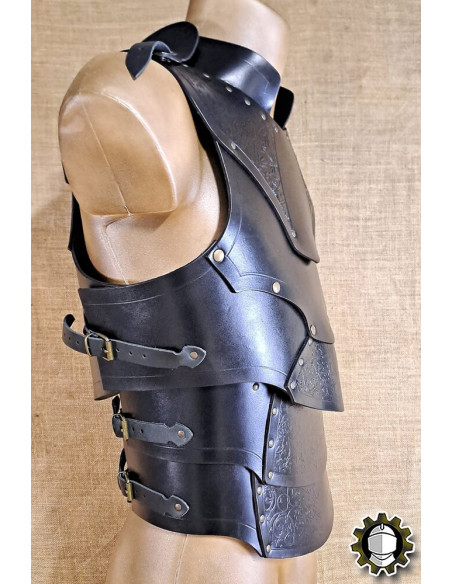 Medieval leather cuirass model...
