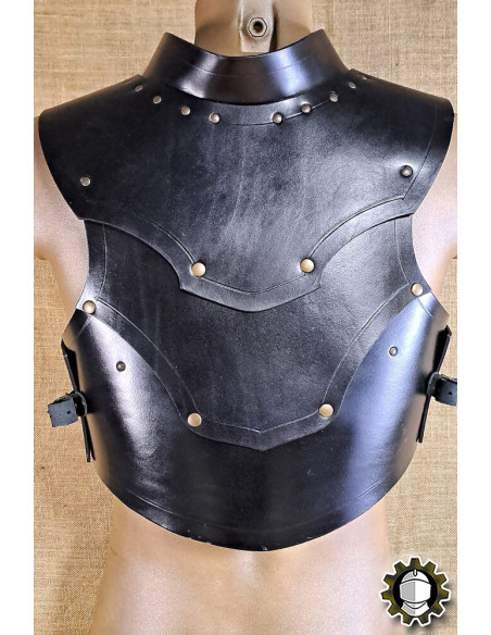 Medieval leather chest plate model...