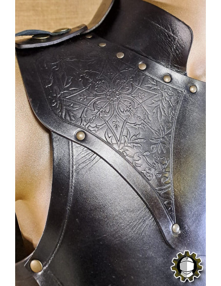 Medieval leather chest plate model...