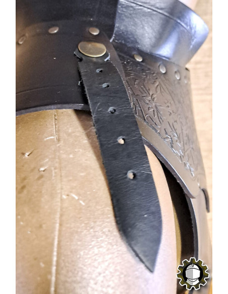 Medieval leather chest plate model...