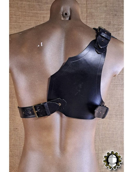 Medieval leather harness model...