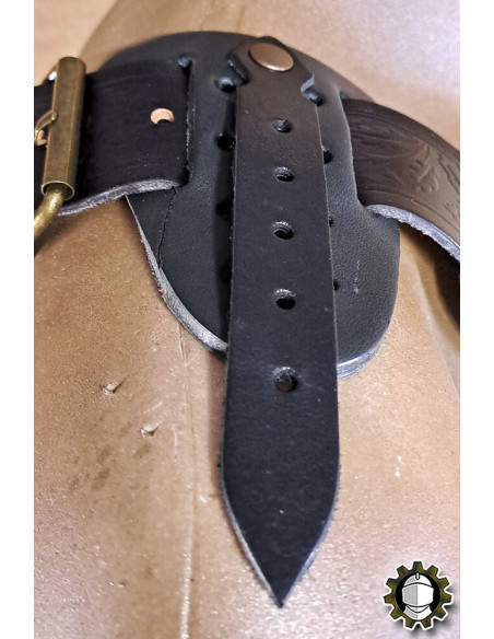 Medieval leather harness model...