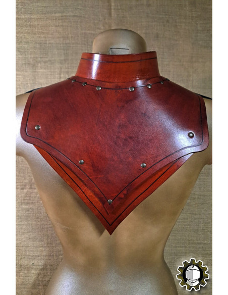 Medieval leather gorget model Senua,...