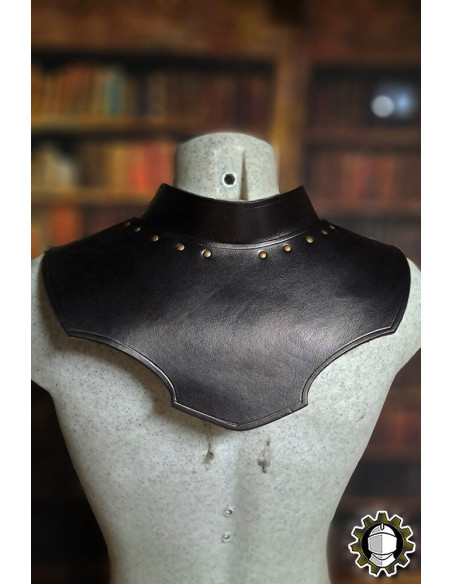 Medieval leather gorget model Cicero,...
