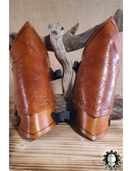 Medieval leather bracelets model...